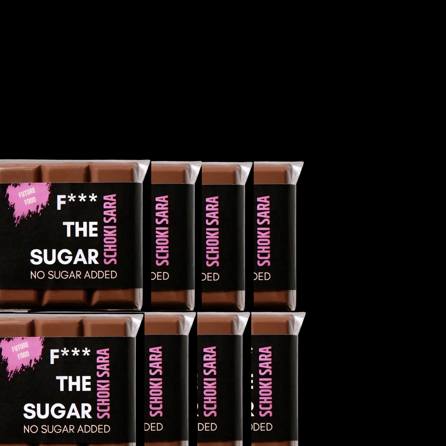F*** THE SUGAR Schoki Sara 8 Stück