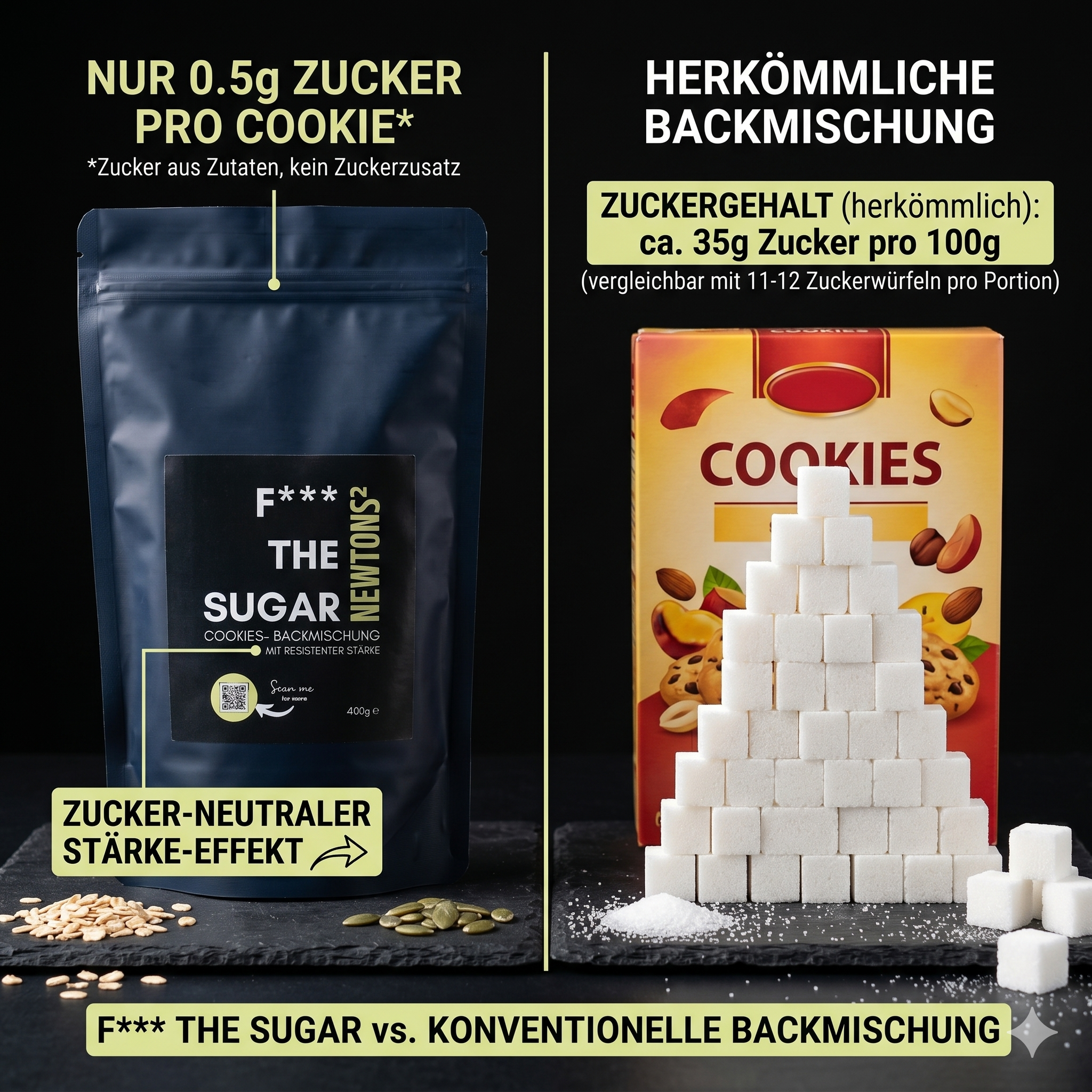 Newtons² – Apfel-Dinkel-Backmischung