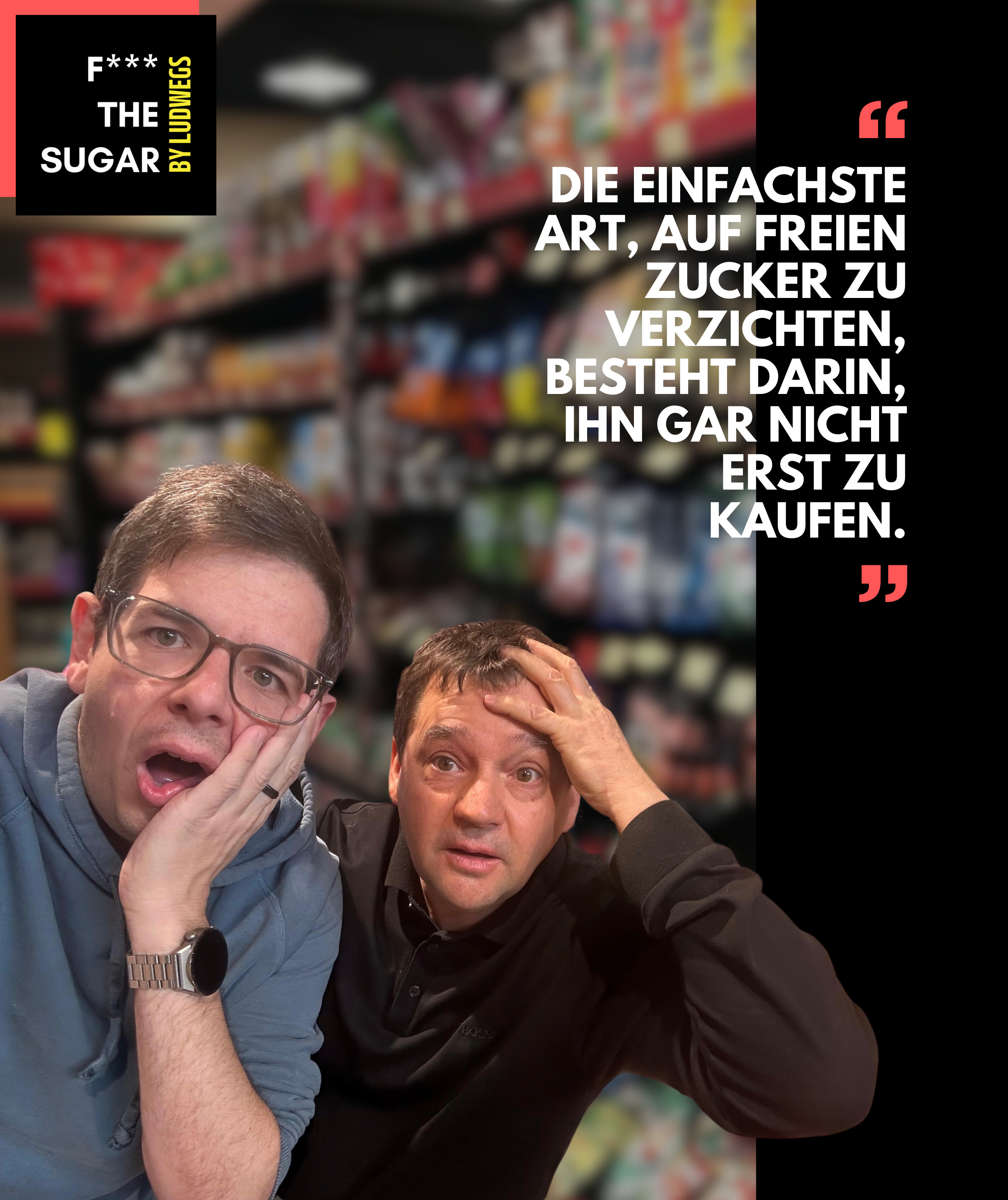 Ludwig und Silvio, Gründer von F*** THE SUGAR