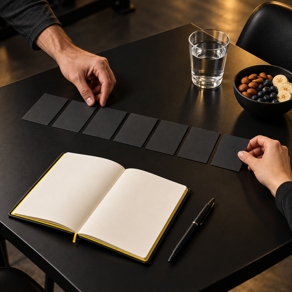 Gemeinsame Planung der ersten sieben Tage im FORMIDABLE Coaching