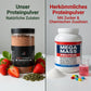 Erdbeer-Kürbiskern-Proteinpulver – Pflanzliches Proteinpulver
