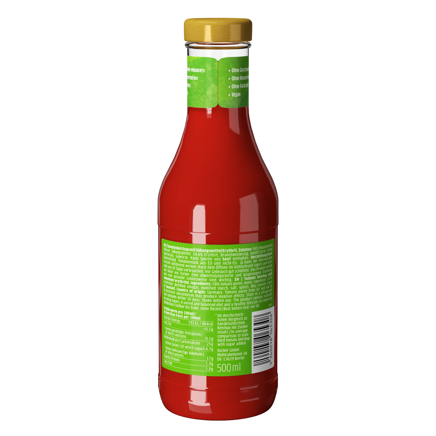 Xucker Tomatenketchup – Ketchup ohne Zuckerzusatz