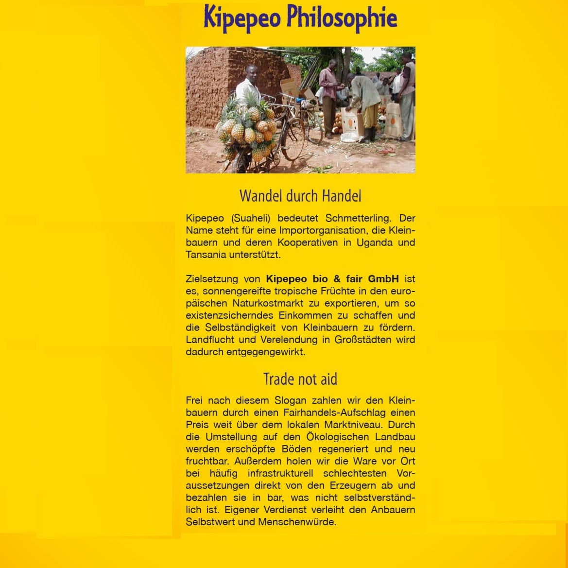 Kipepeo Bio-Mango – Getrocknete Bio-Mango