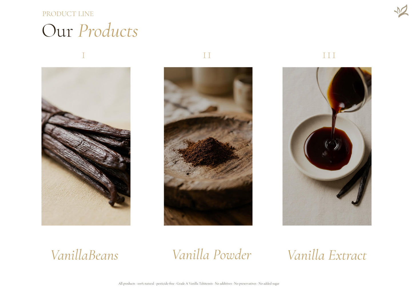 Vanilleschote Golden Selection – Premium-Vanilleschote Typ A