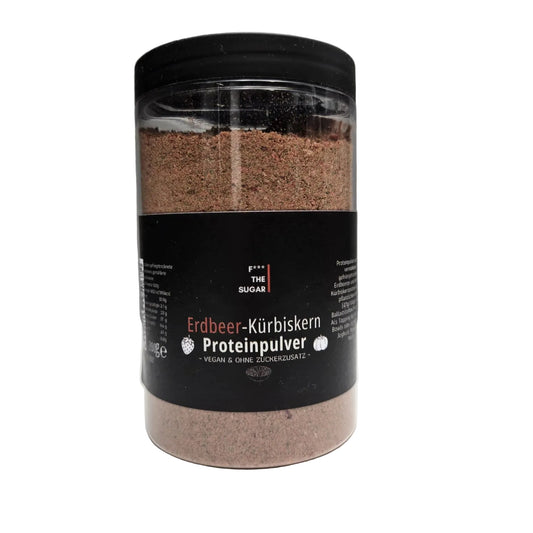 Erdbeer-Kürbiskern-Proteinpulver – Pflanzliches Proteinpulver