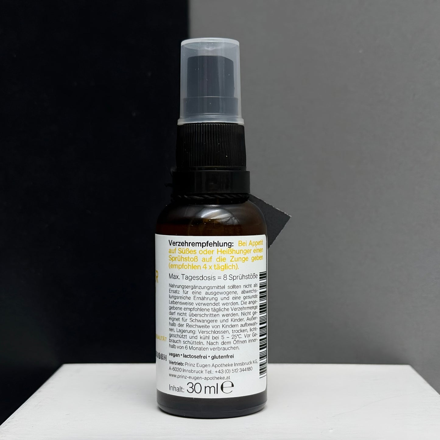 ZUCKERSTOPP – Spray zur Unterstützung beim Zuckerverzicht
